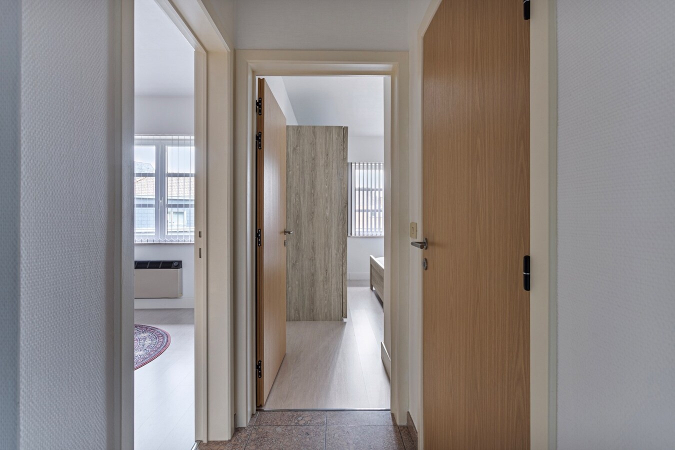 Uitzonderlijk goed onderhouden hoekappartement - 2 slaapkamers 