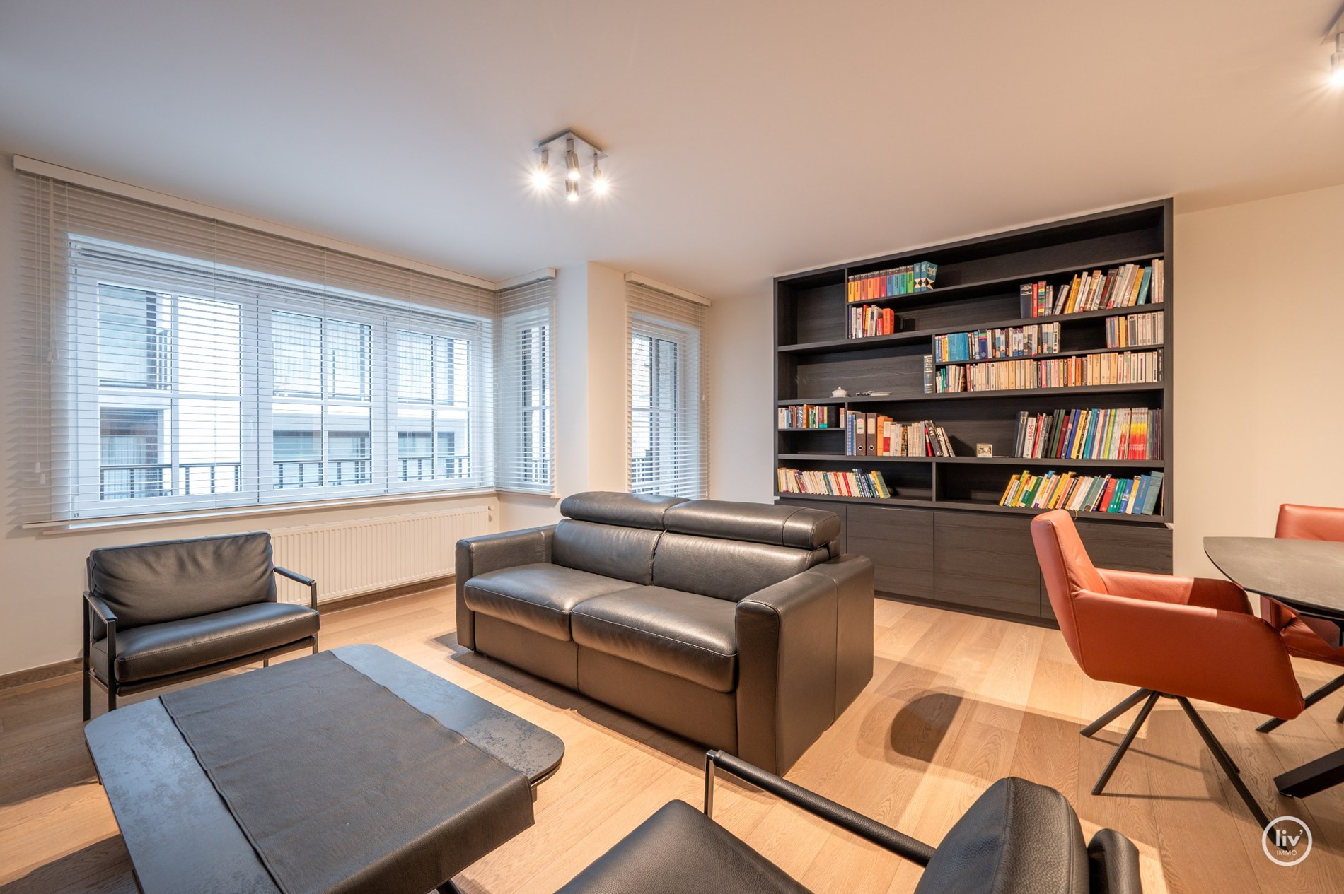 Gezellig 1 slaapkamerappartement gelegen in een récent gebouw in de Fincentlaan te Knokke. 