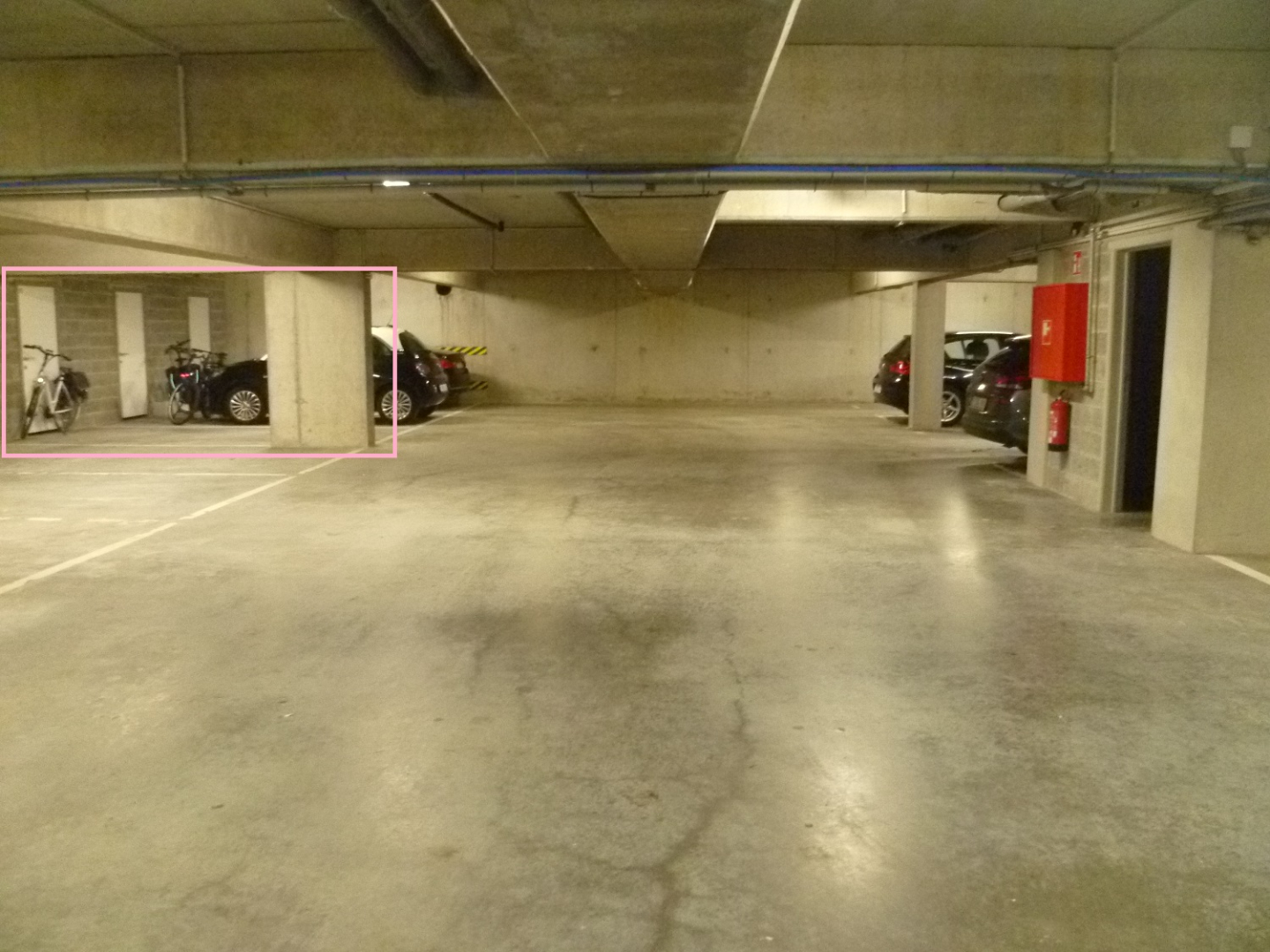 Ondergrondse autostaanplaats 