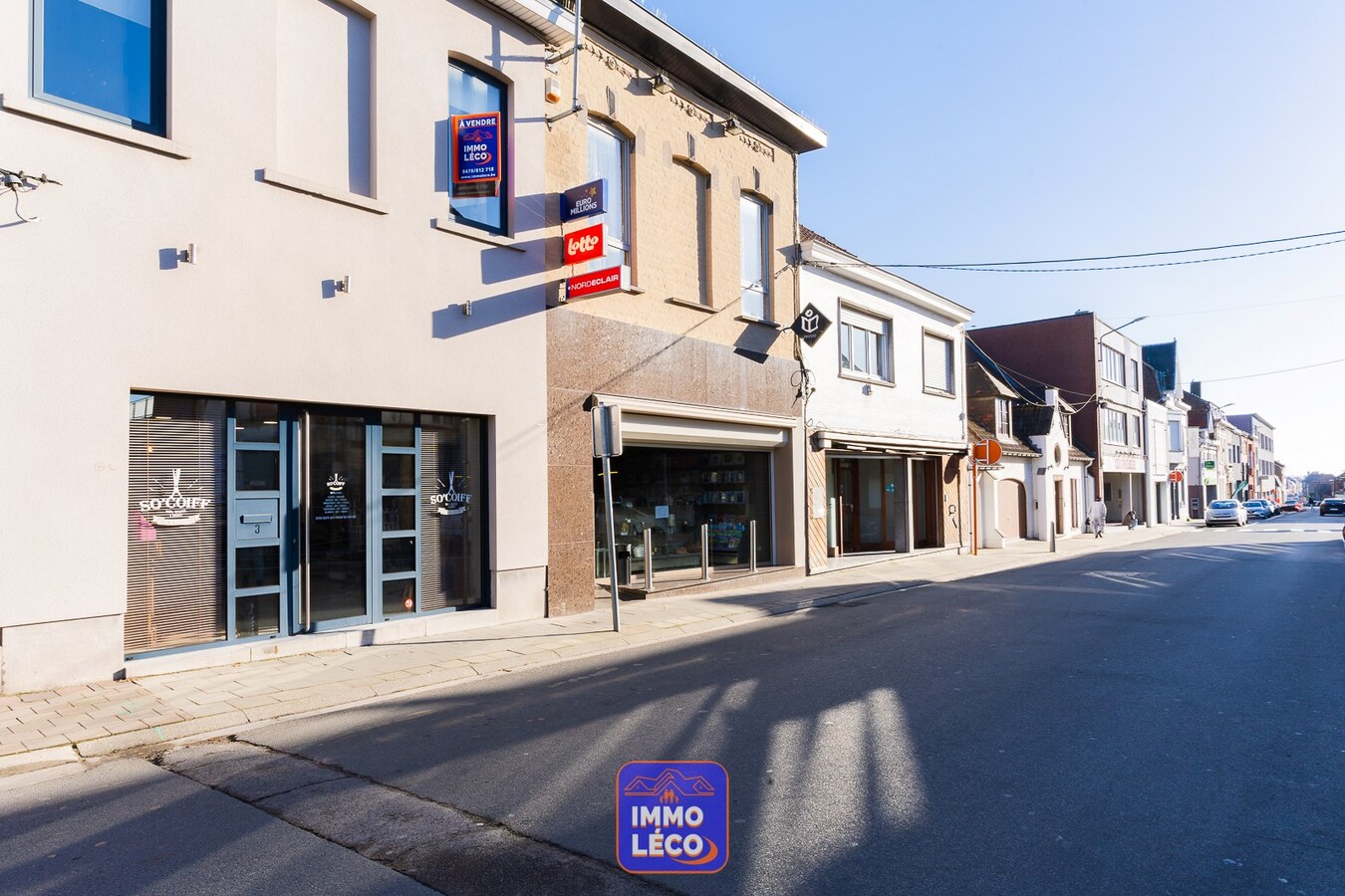 Commerce en plein cœur du village de Dottignies ! Idéal investisseurs !! 