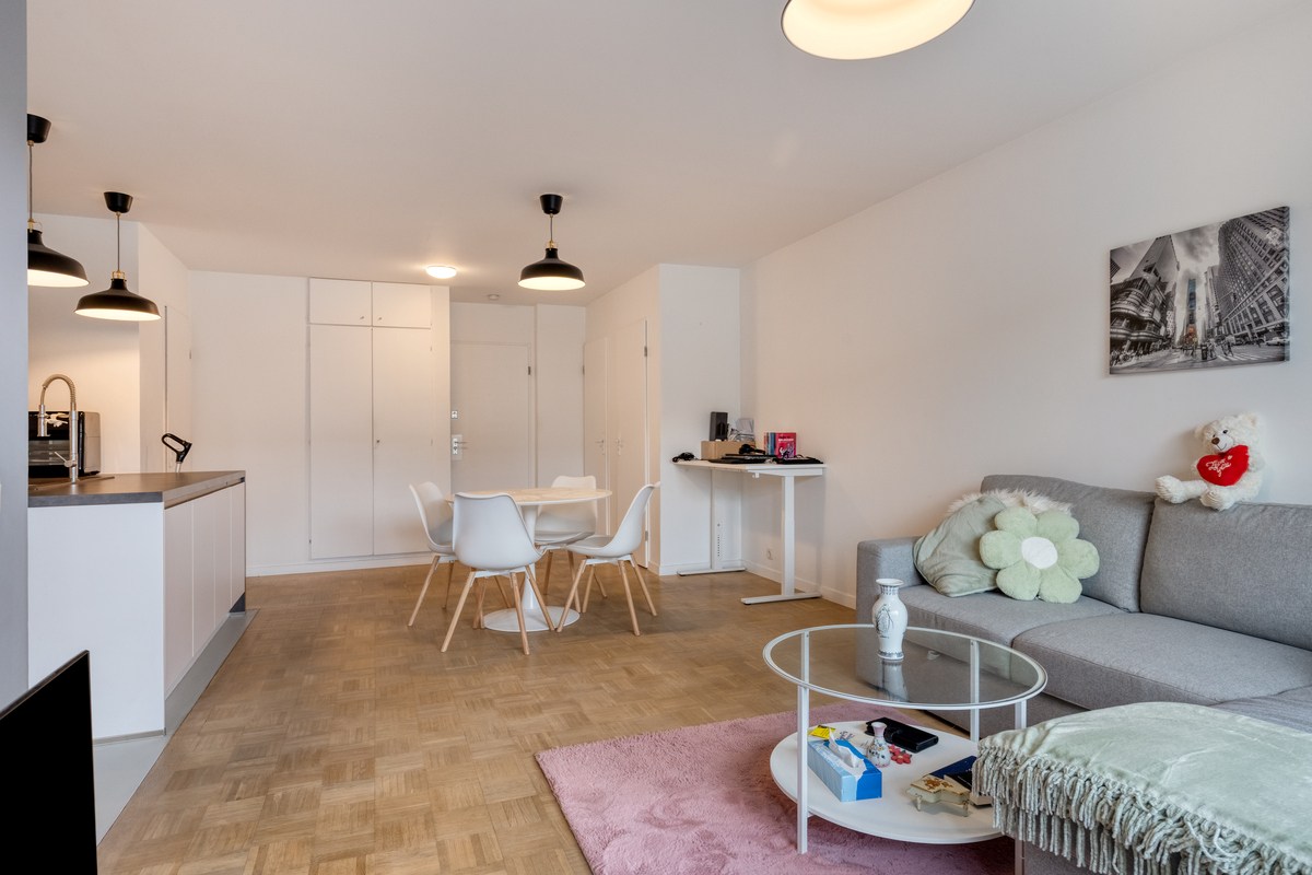 Instapklaar 1-slaapkamerappartement met terras en kelderberging in Mechelen!  – EPC 98 kWh/m² - bewoonbare opp. 61 m² 