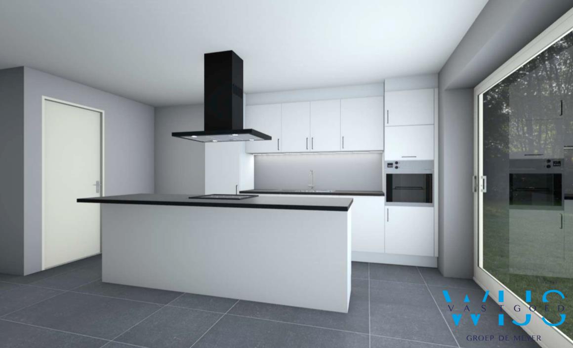 Nieuwbouwwoning op een perceel van 732m² in hartje Ertvelde ! 