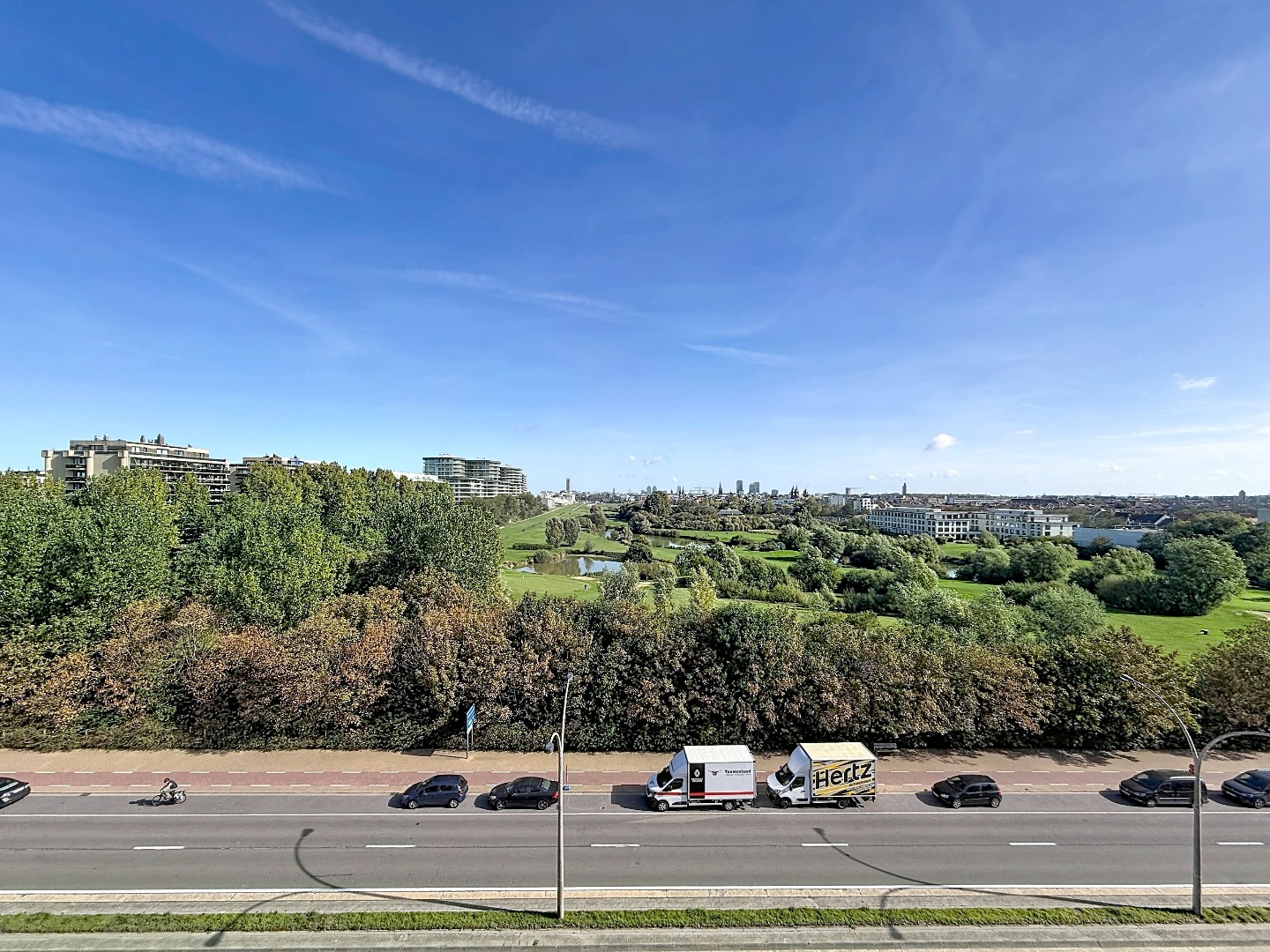 Dakappartement met prachtig zicht op de golf en grote terrassen 