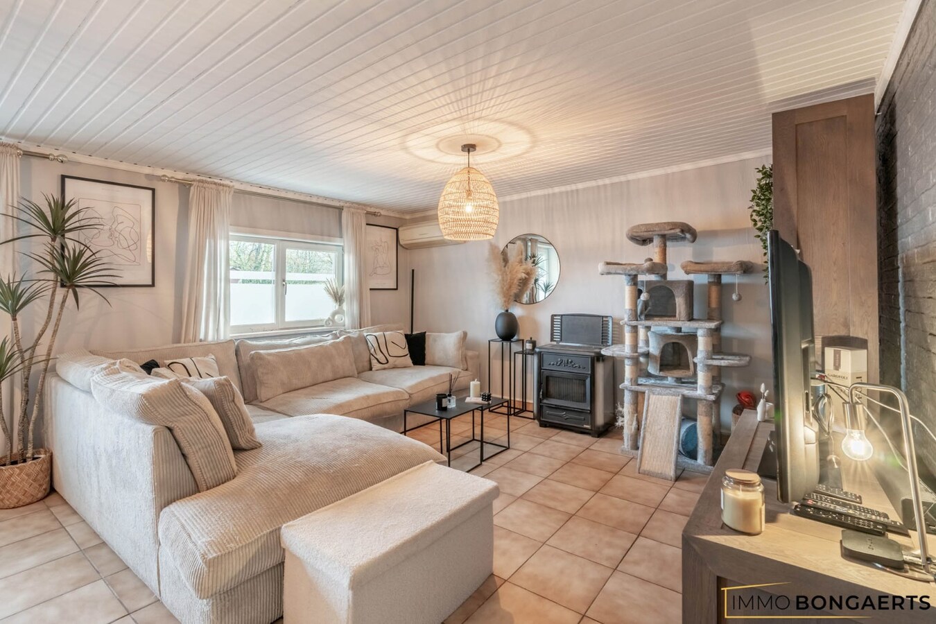 Bungalow in natuurgebied met twee slaapkamers 