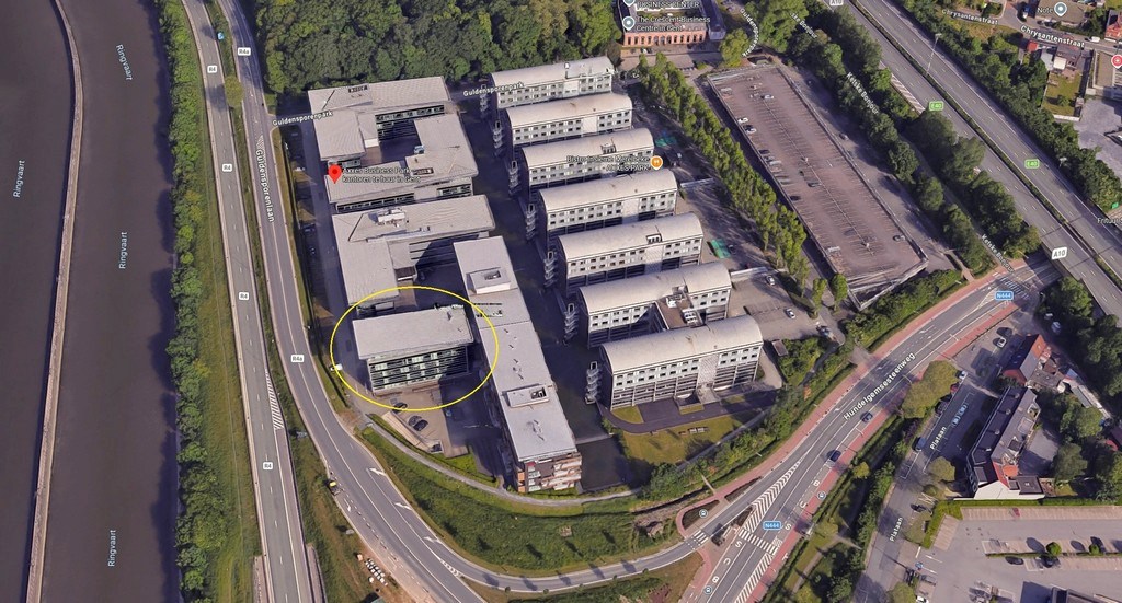 Kantoren te huur met visibiliteit langs de R4 in Merelbeke-Melle