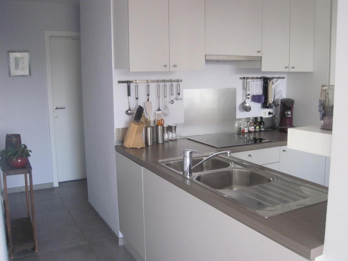 Ruim 2-slp-appartement met groot zonneterras én garage. Geen vaste kosten ! 