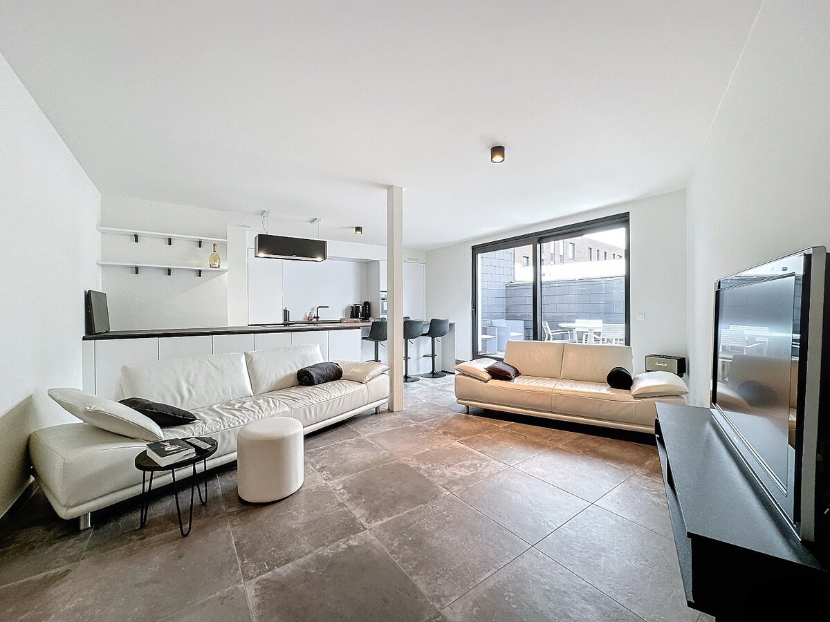 Nieuwbouw BEN tweekamerappartement te centrum Zottegem 