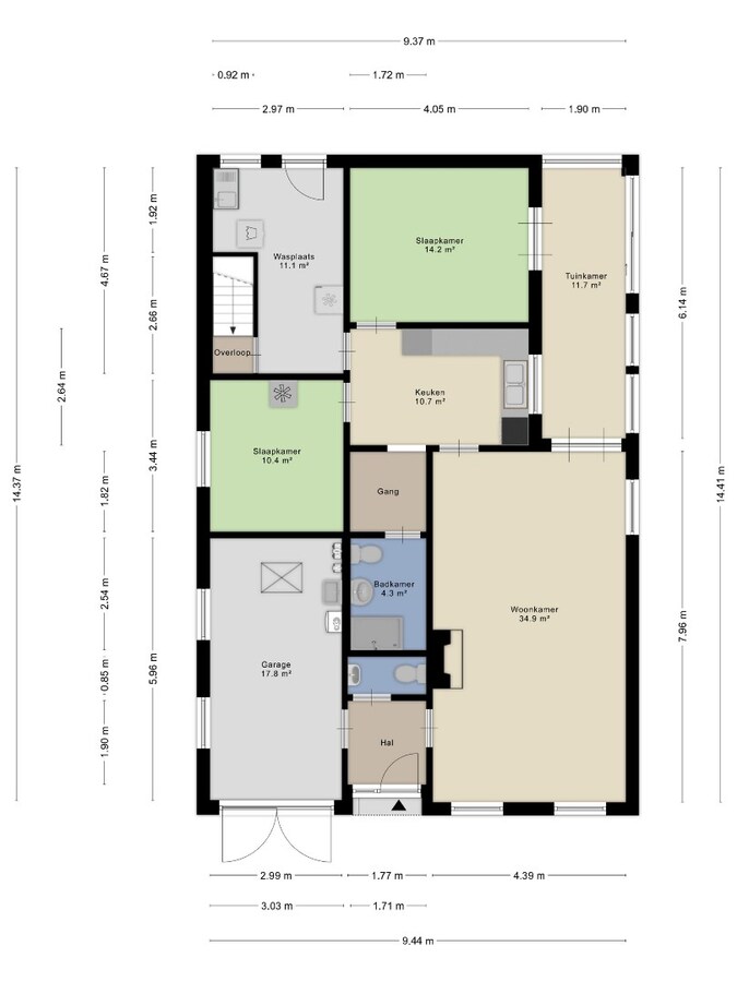 Laagbouwwoning op prachtige locatie te Duffel 