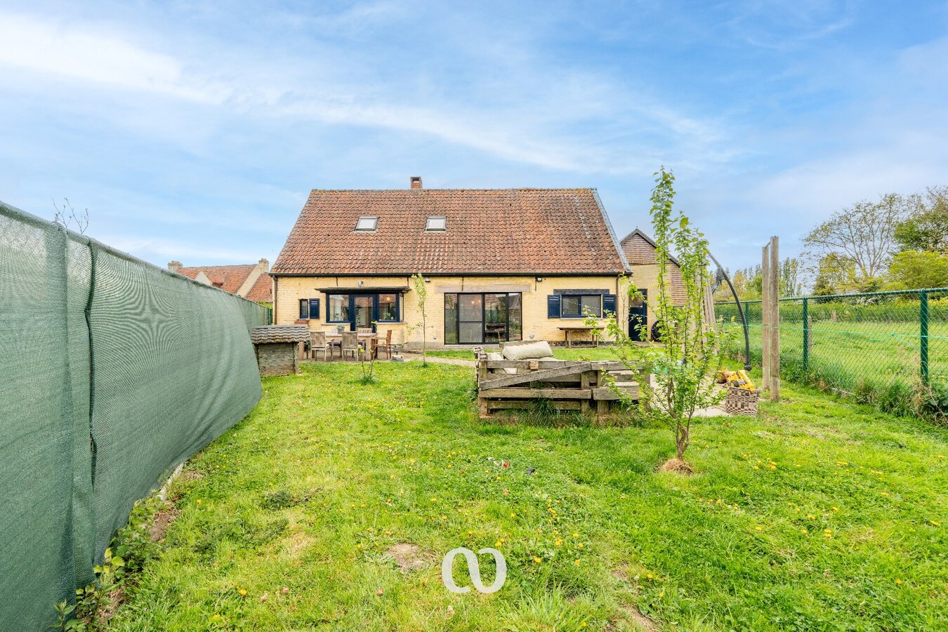 Prachtig gelegen woning in het centrum van Mullem 